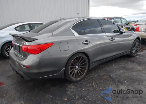 2017 Infiniti Q50 2.0T Premium from USA, damaged, VIN JN1CV7AP0HM640123